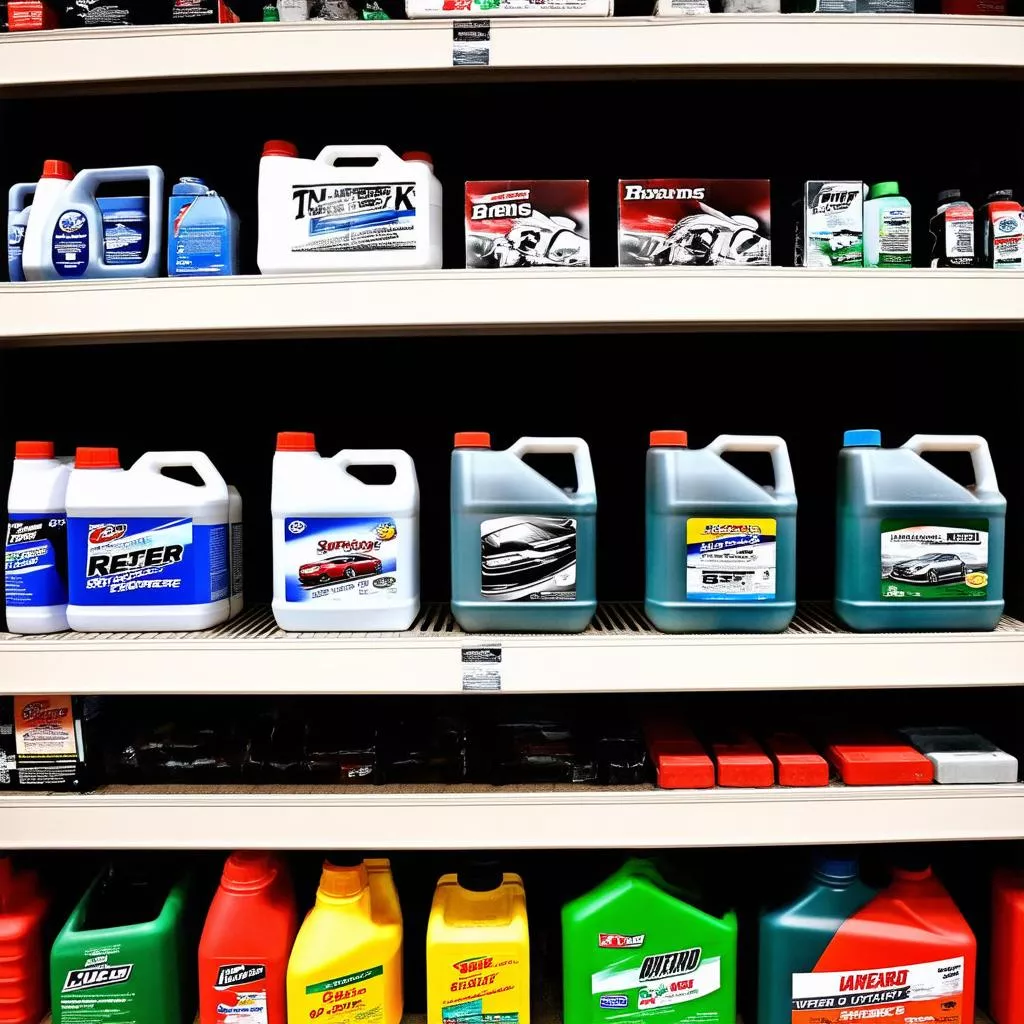 Different types of car coolant