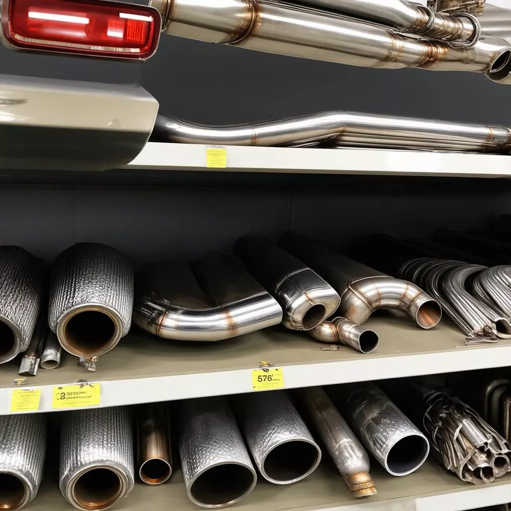 Different types of car exhausts