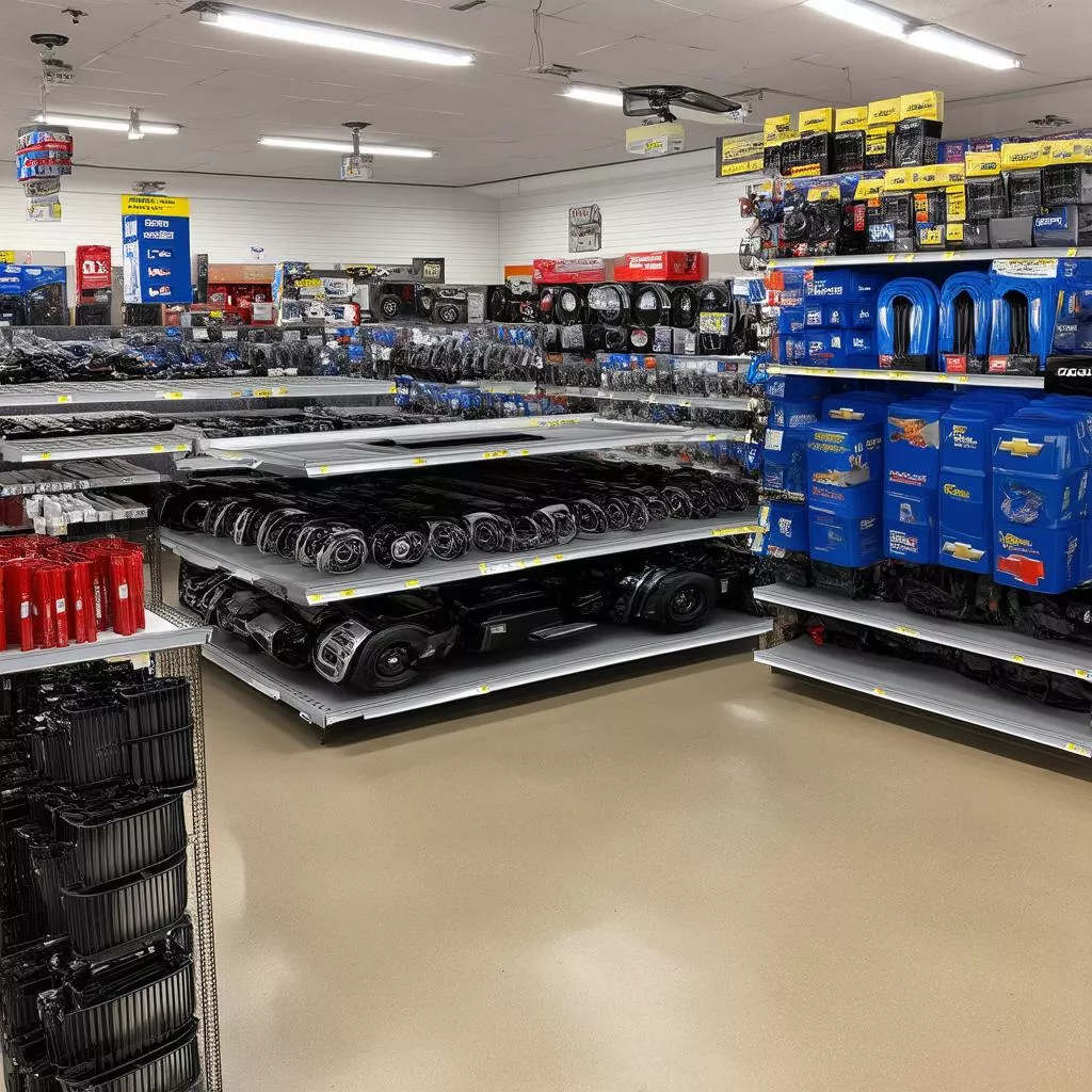 Various Chevrolet auto parts