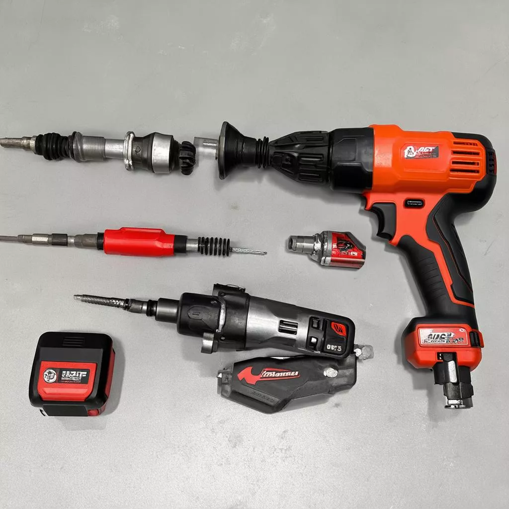 Các loại súng vặn ốc xe máy dùng điện