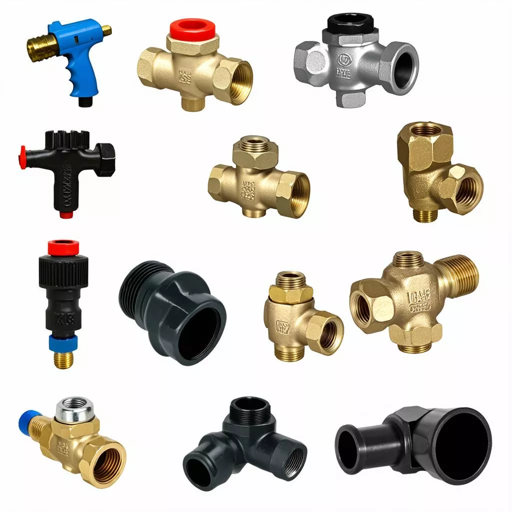 Các loại van đóng mở xịt rửa xe