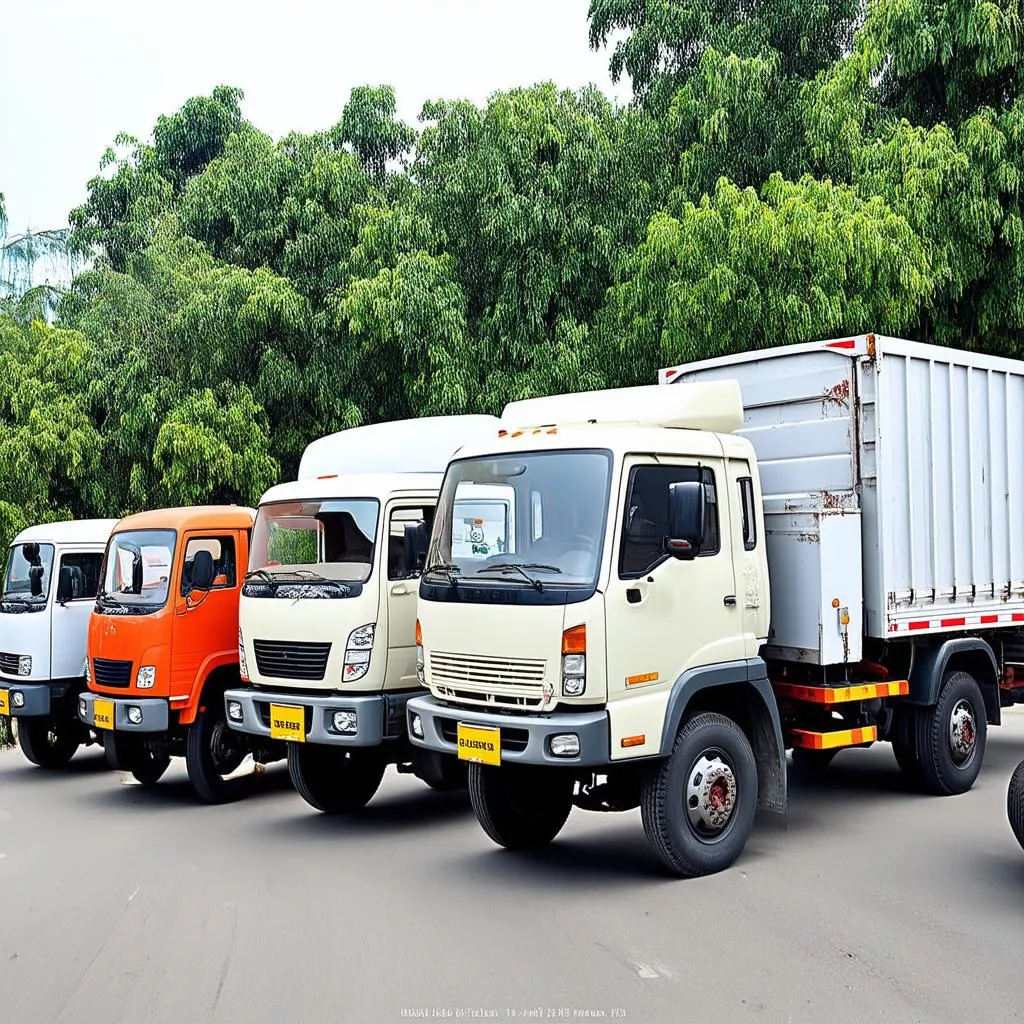 Các loại xe tải tại Việt Nam
