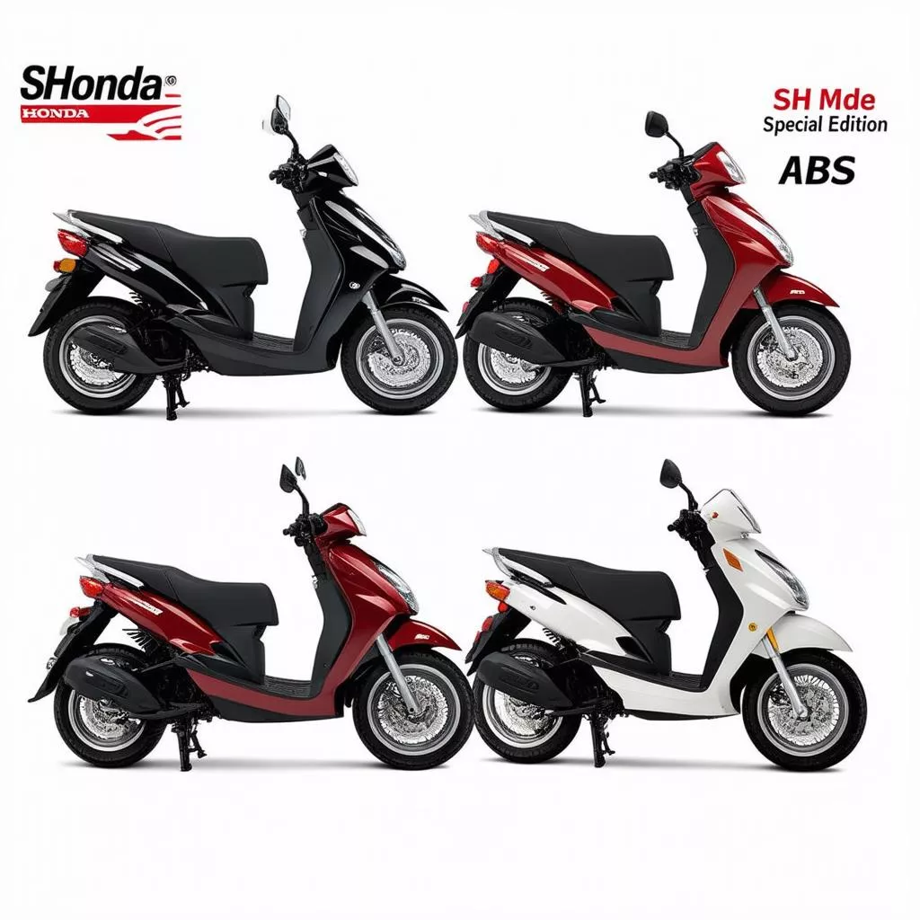 Honda SH Mode Versions