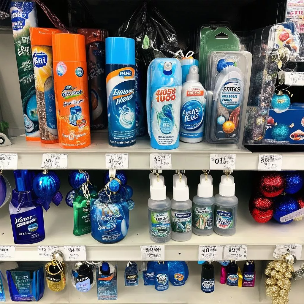 Các sản phẩm khử mùi xe hơi