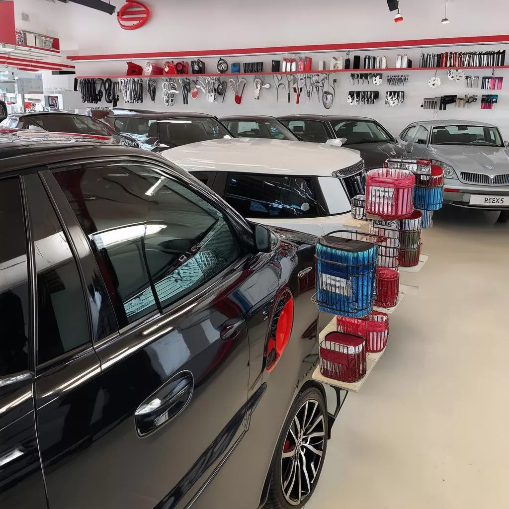 Various car and truck accessories