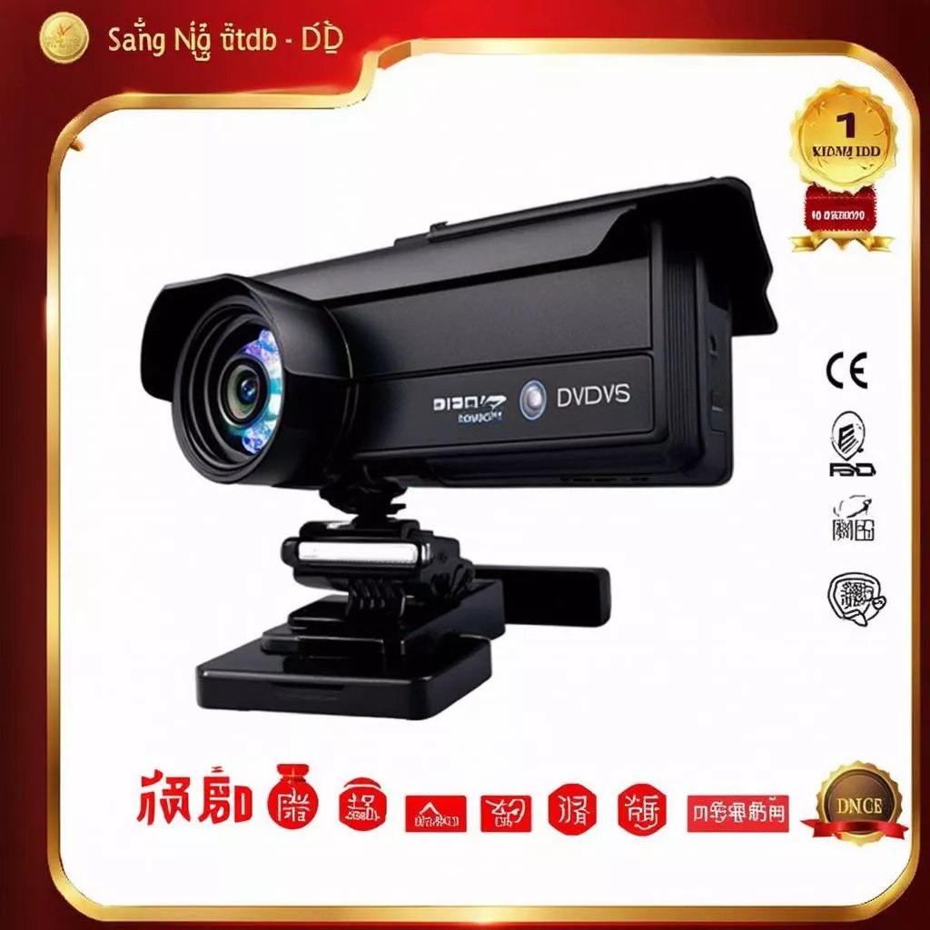 Camera hành trình ô tô tích hợp màn hình DVD 3