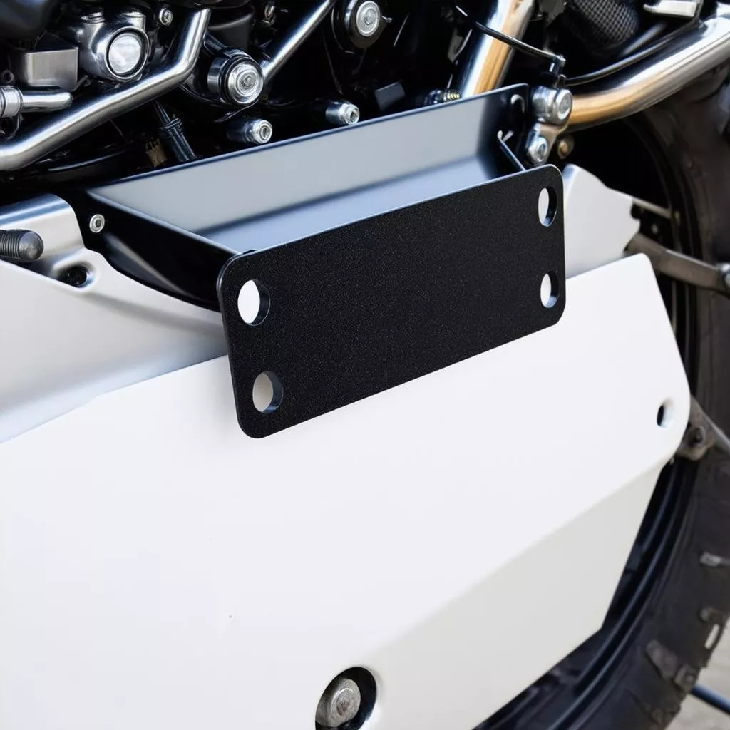 Exciter 150 License Plate Relocator: Style or Safety Risk?
