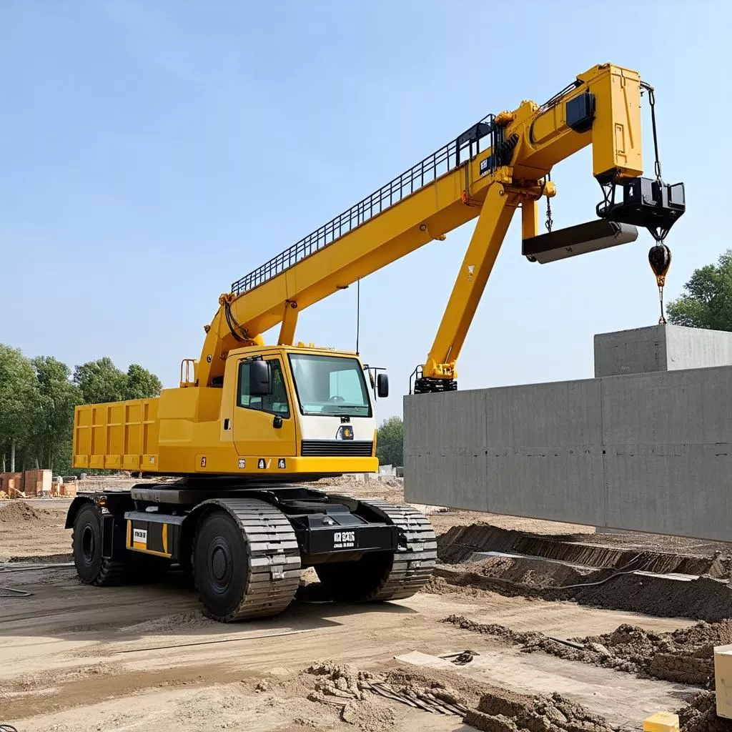 Nâng Tầm Sức Mạnh: Giải Mã Bí Mật Cần Cẩu Nâng Vật 5 Tấn