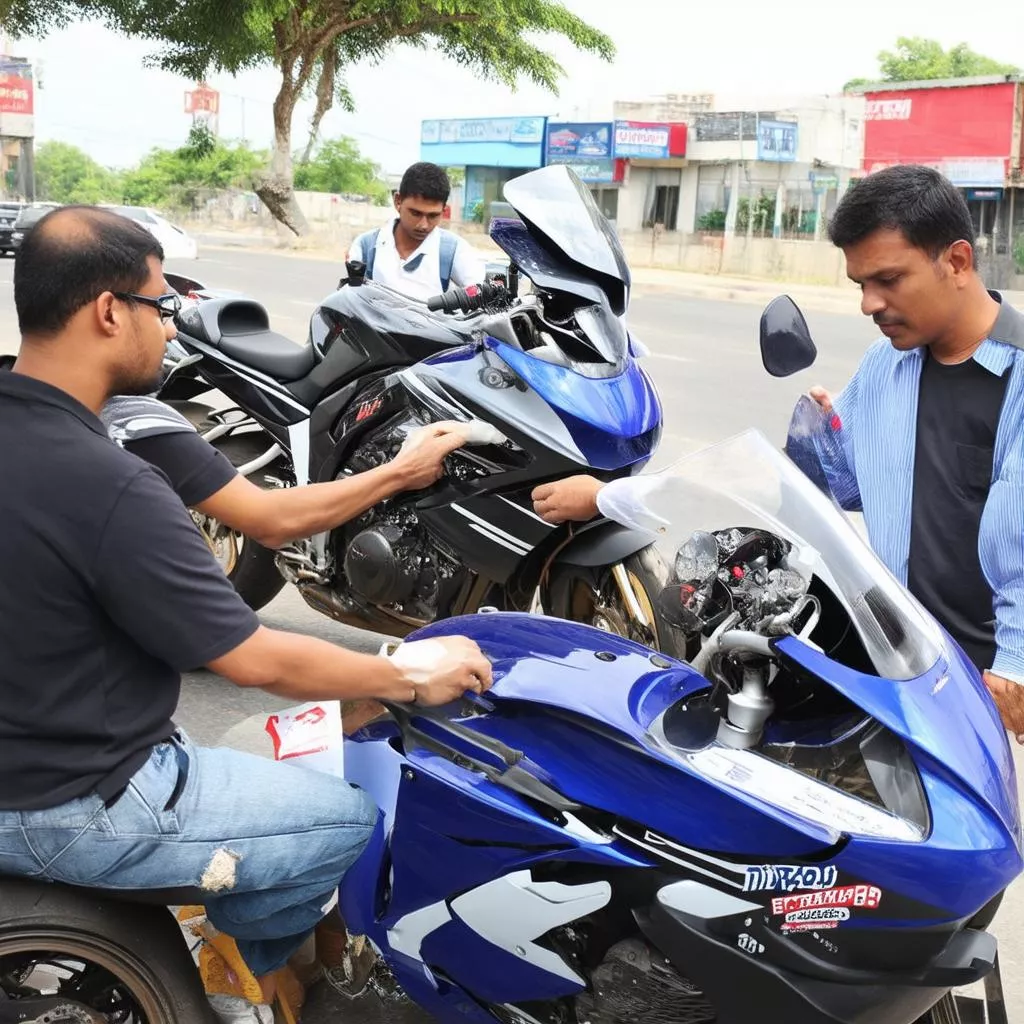 Motorcycle License Plate Fees in Hai Duong, Vietnam