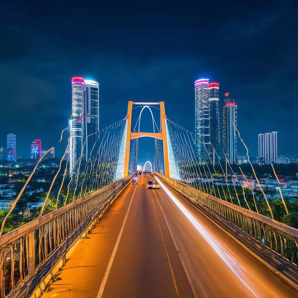 Starlight Bridge in Ho Chi Minh City