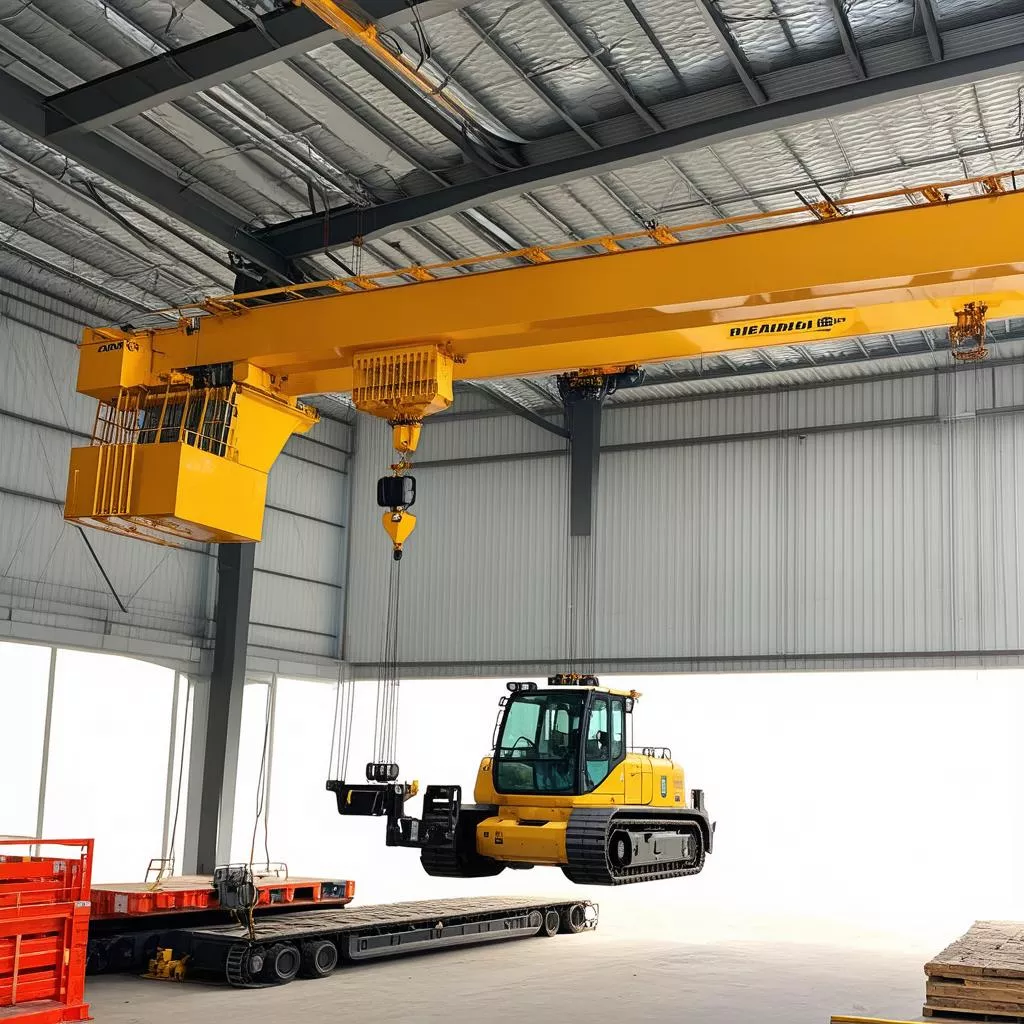 Cẩu trục 5 tấn xà kép: Giải pháp nâng hạ tối ưu cho mọi công trình