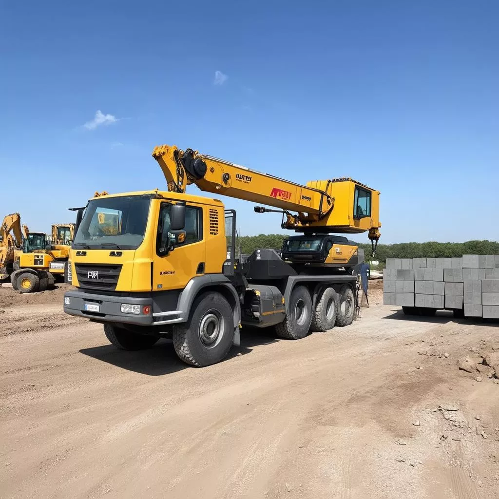 Cầu Xe Nâng 8 Tấn: Sừng Sững Uy Phong, Nâng Tầm Vận Hành