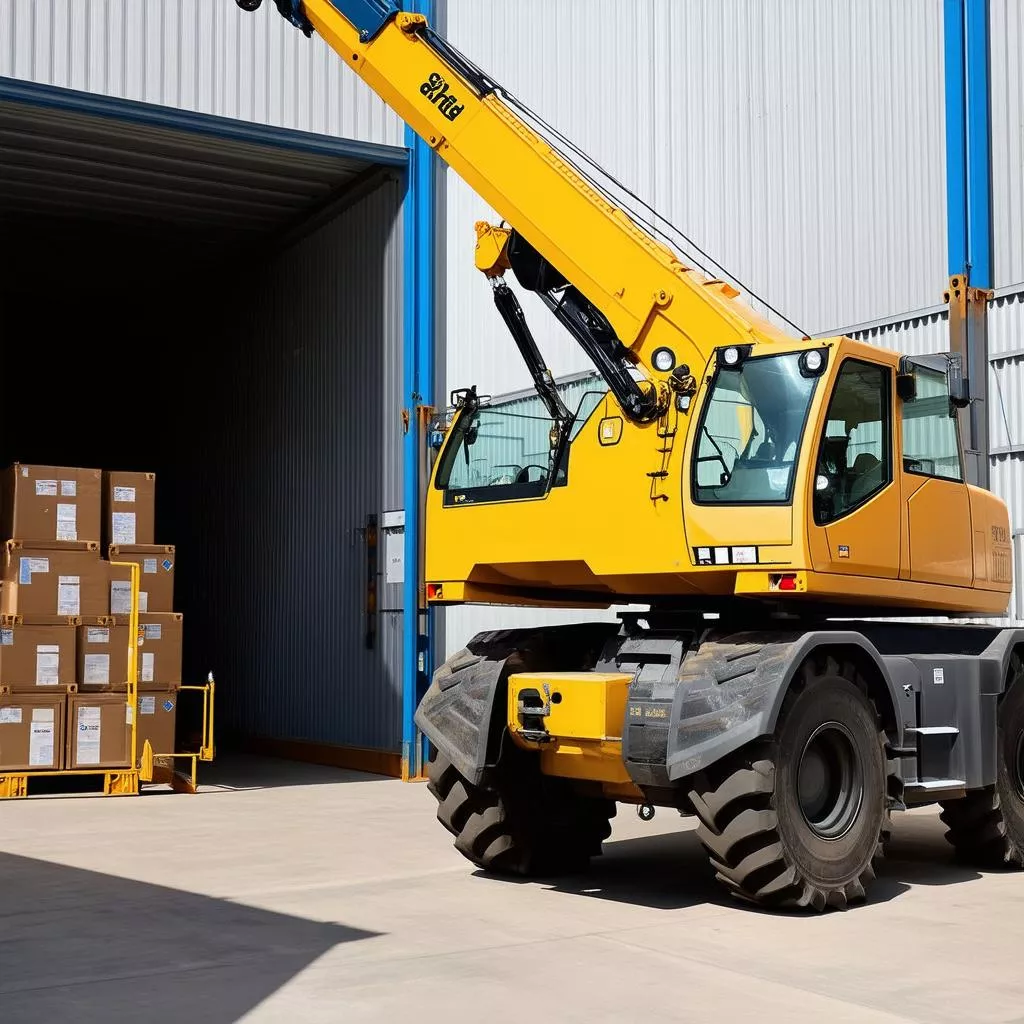 Cẩu Từ 0.5 Tấn Max 500:  "Cánh Tay Đắc Lực" Cho Công Trình Hiện Đại