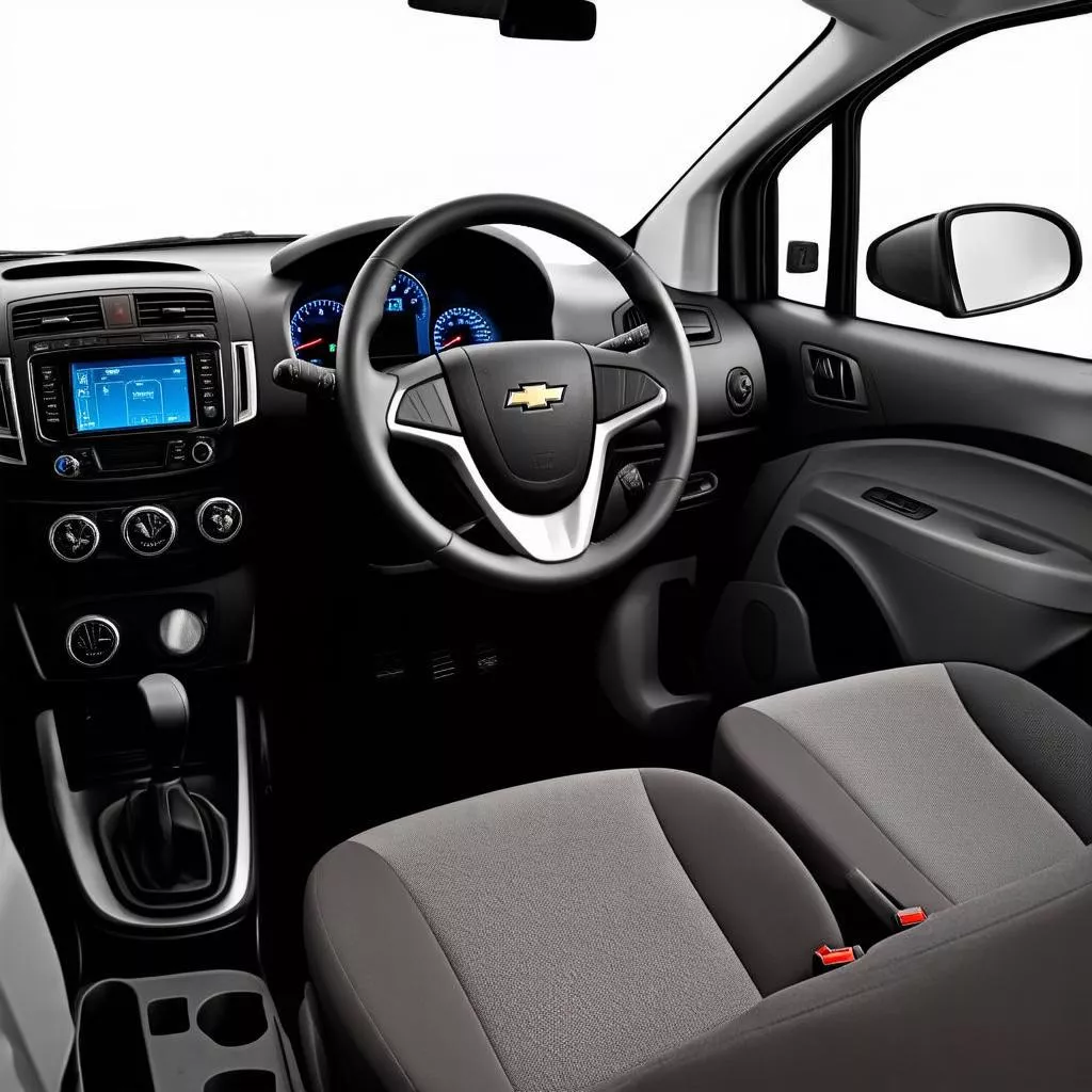 Chevrolet Spark Van 2011 nội thất
