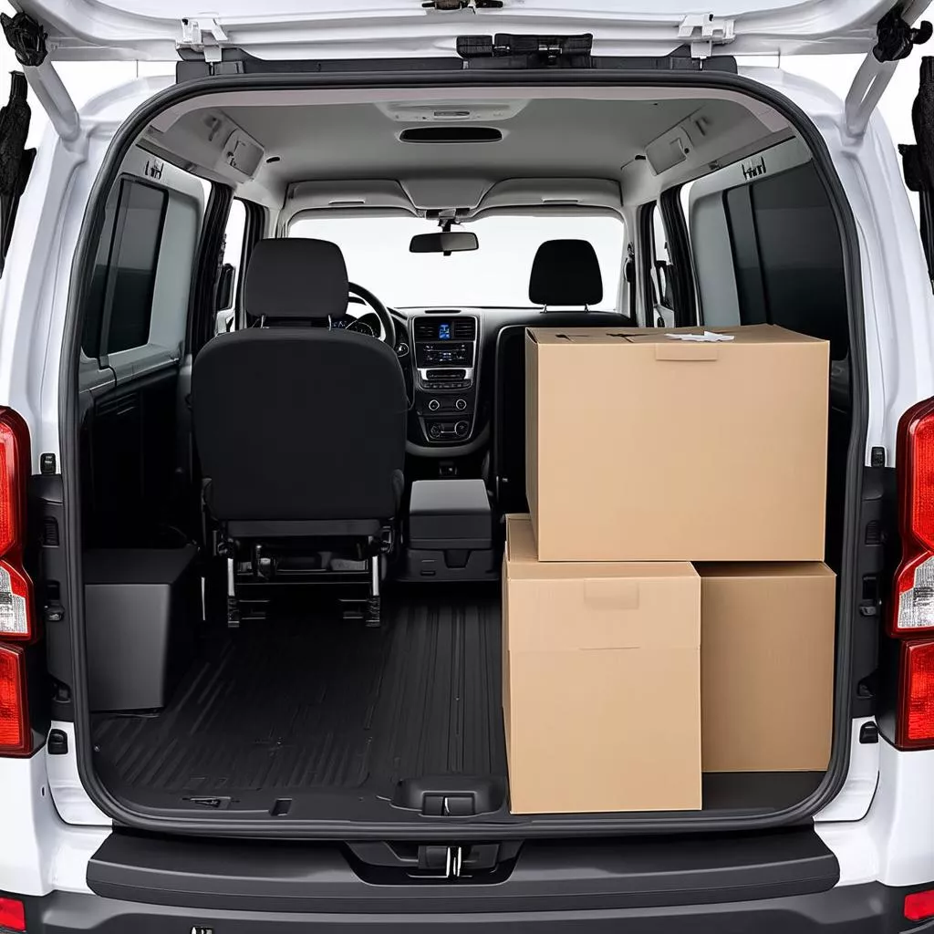 Chevrolet Spark Van 2018 nội thất