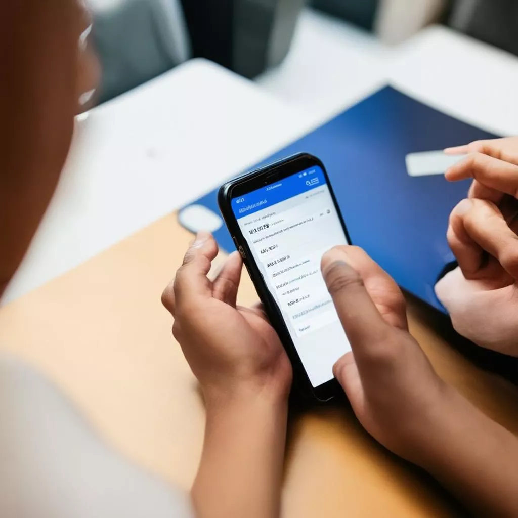 Checking license plate replacement fee information