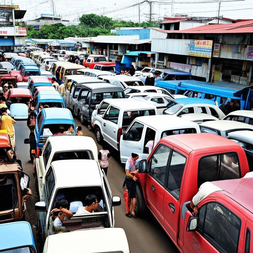 Chợ Ô Tô Cũ Định Hóa Thái Nguyên: Thiên Đường Xe Tải Hay Cạm Bẫy Rình Rập?