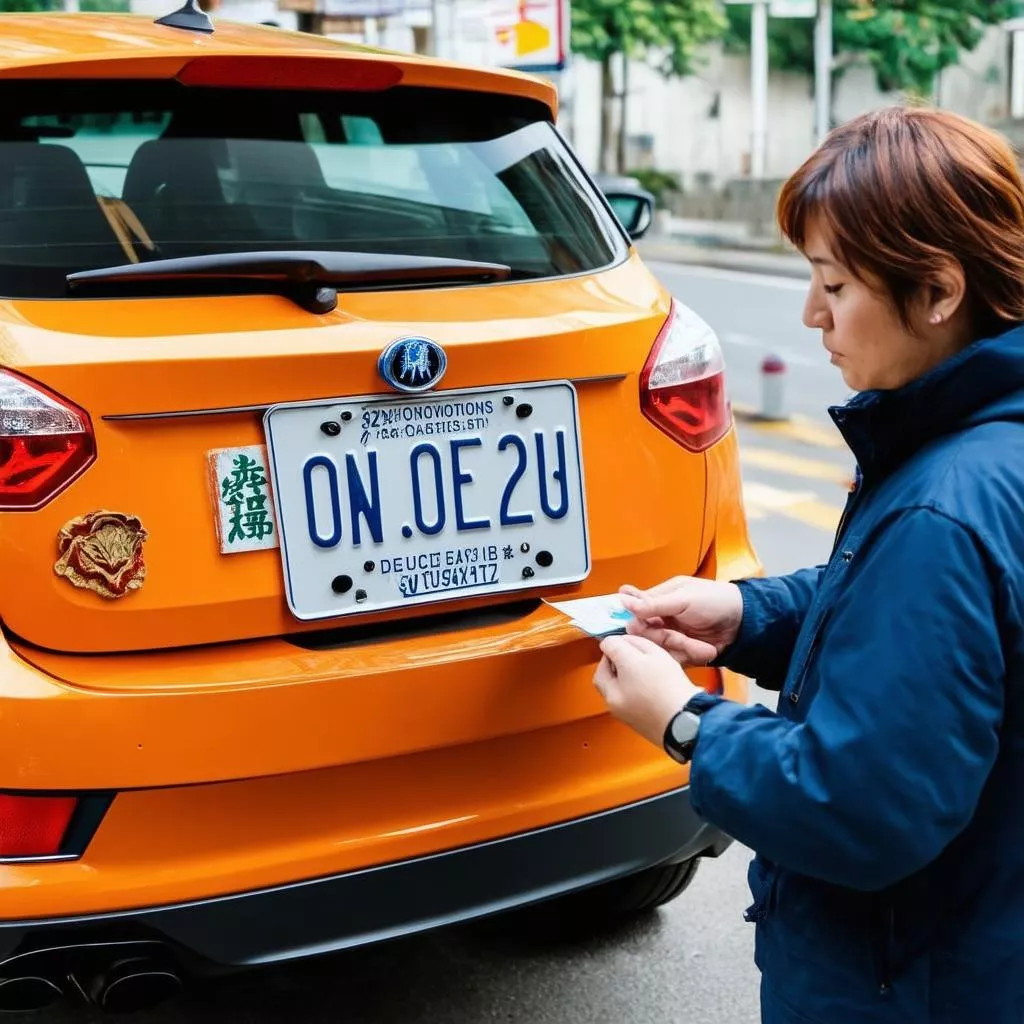 Chọn biển số xe hợp phong thủy