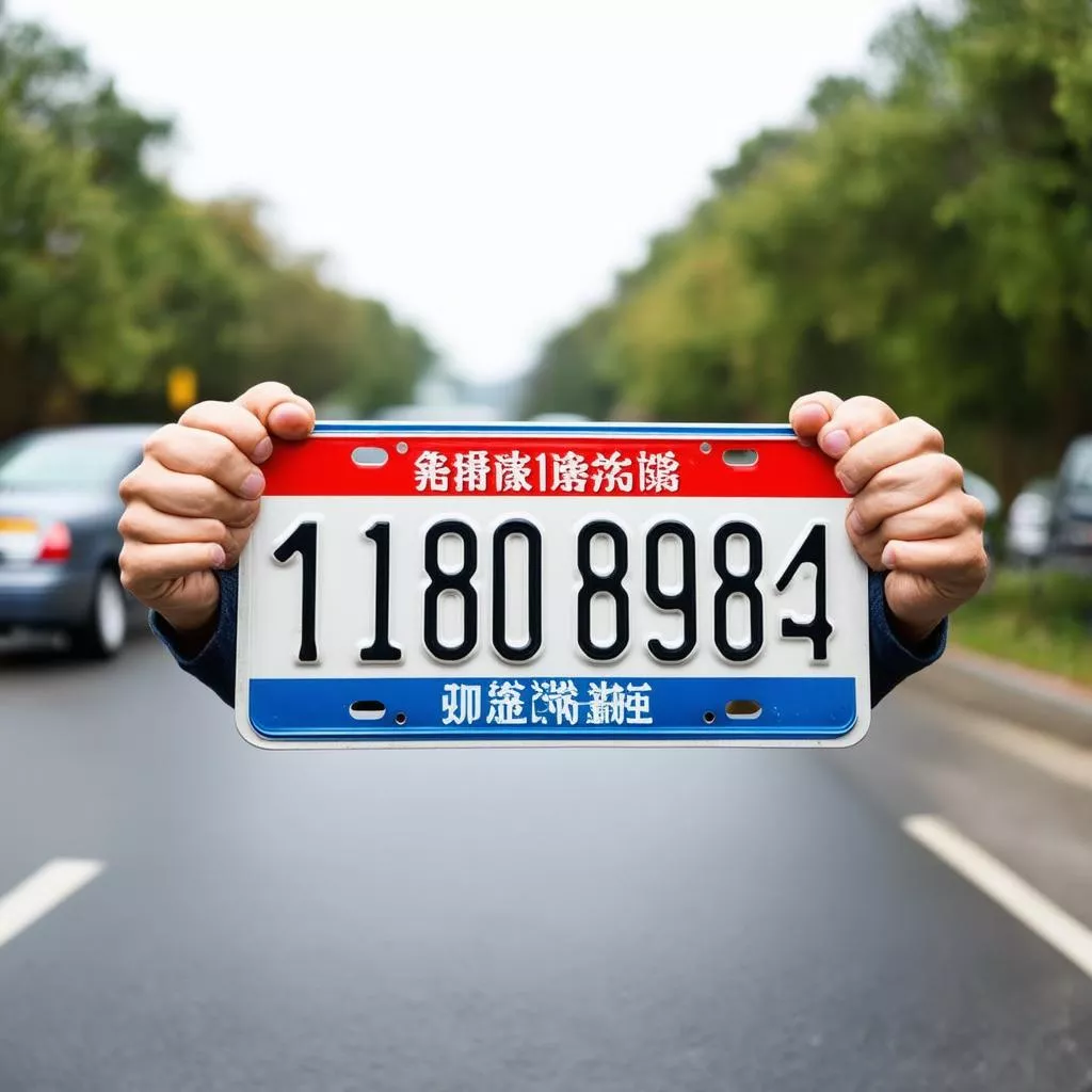 选择符合风水的车牌