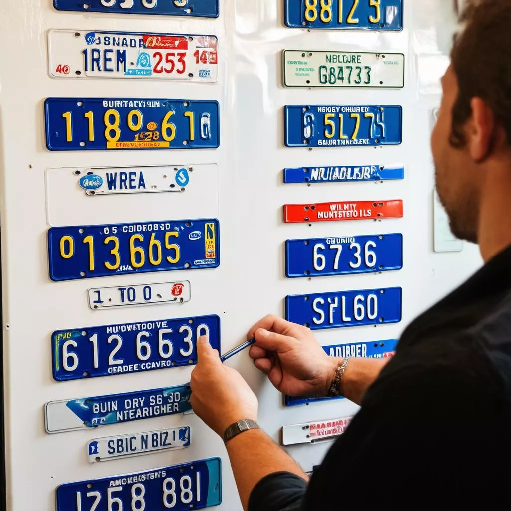 트럭 번호판 보는 법: 숨겨진 의미와 행운