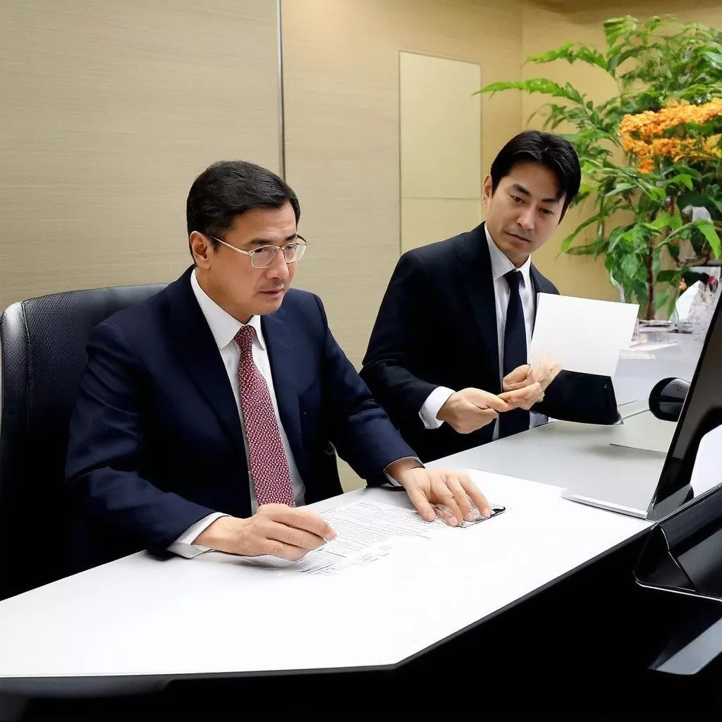 Feng Shui Experte berät beim Autokauf