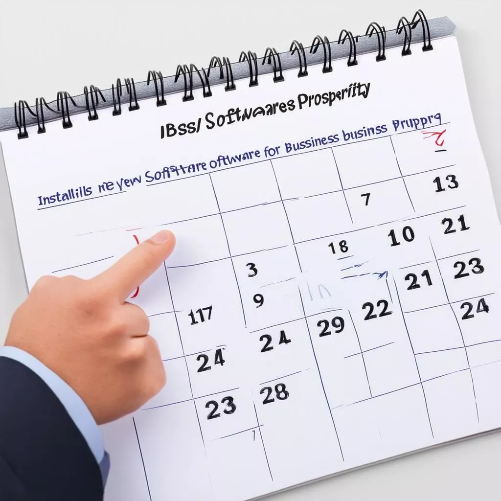 Chọn ngày tốt cài đặt phần mềm