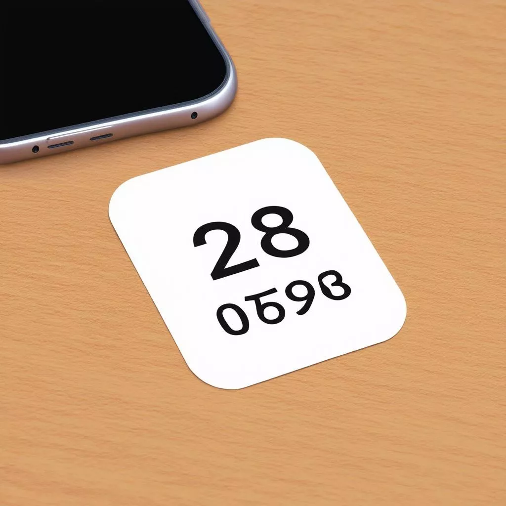 Choosing a feng shui compliant phone number