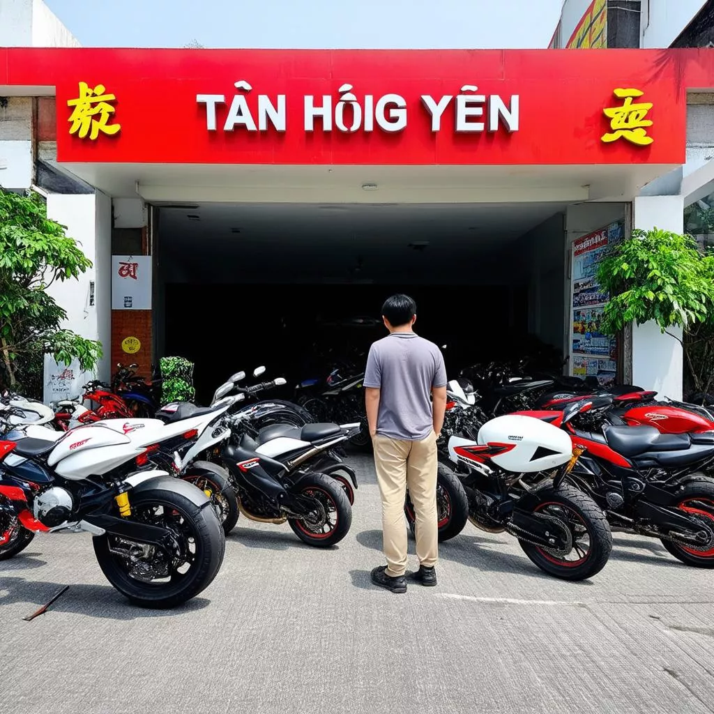 Chọn xe máy Tân Hưng Yên