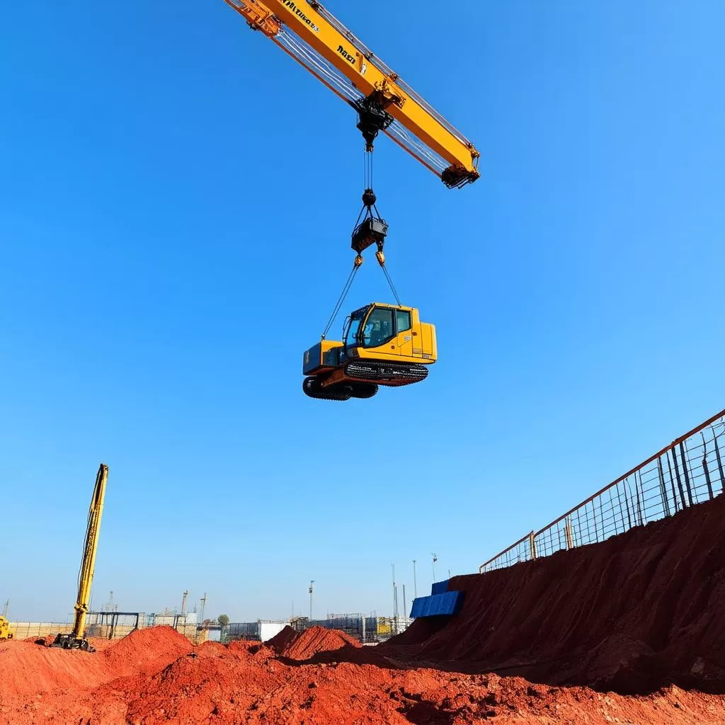 Công trình xây dựng sử dụng cầu trục