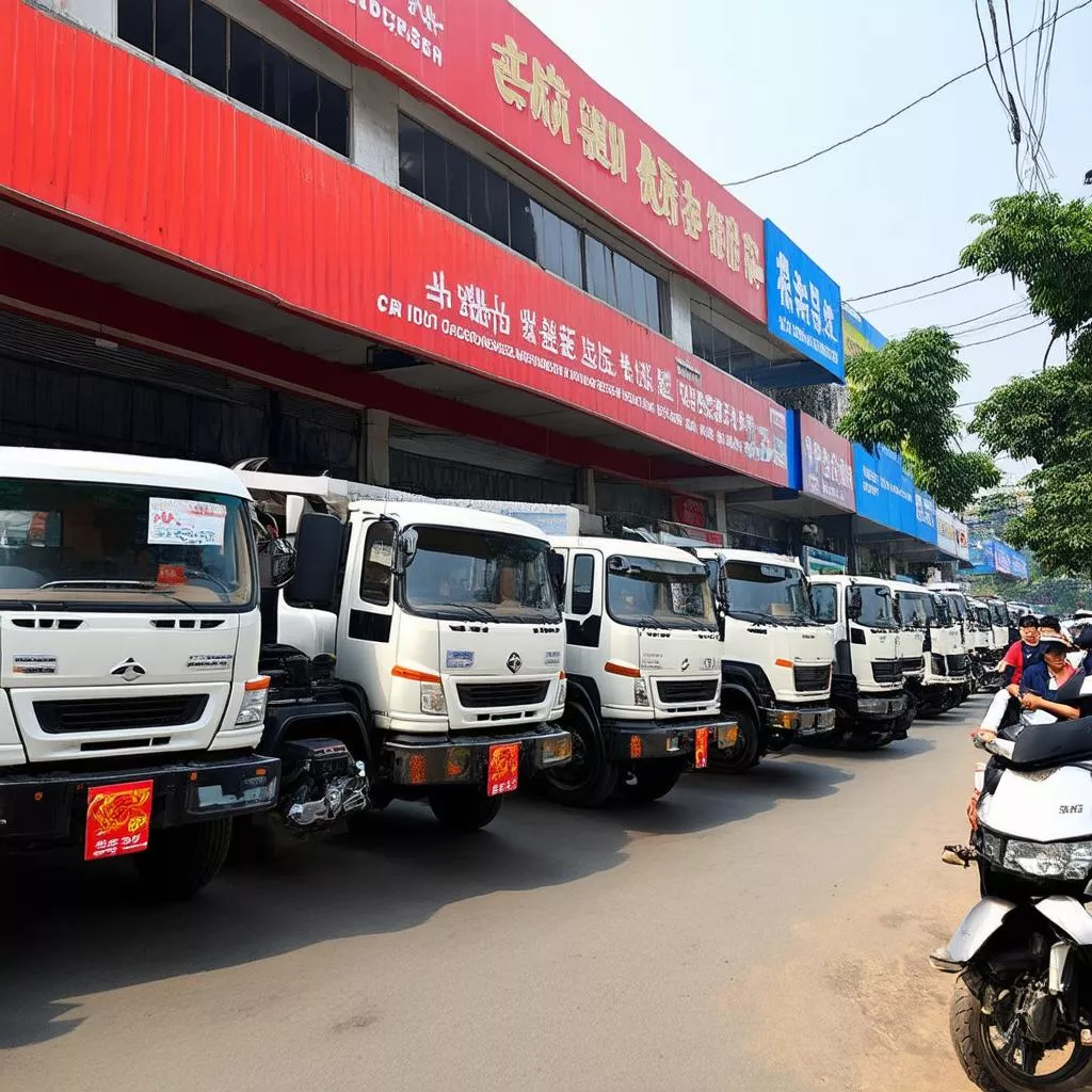 Cửa hàng mua bán xe tải Hà Nội