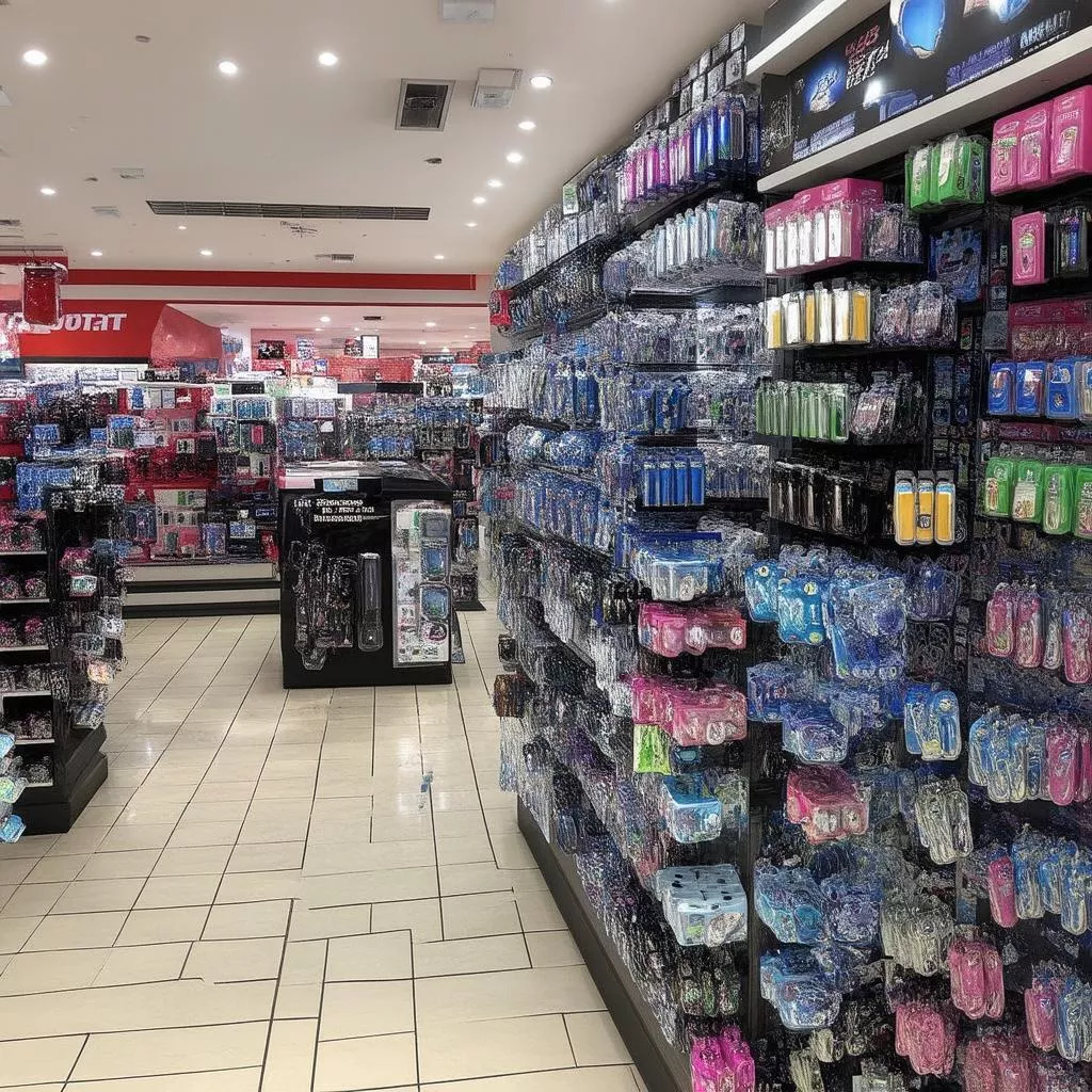 Car accessories store