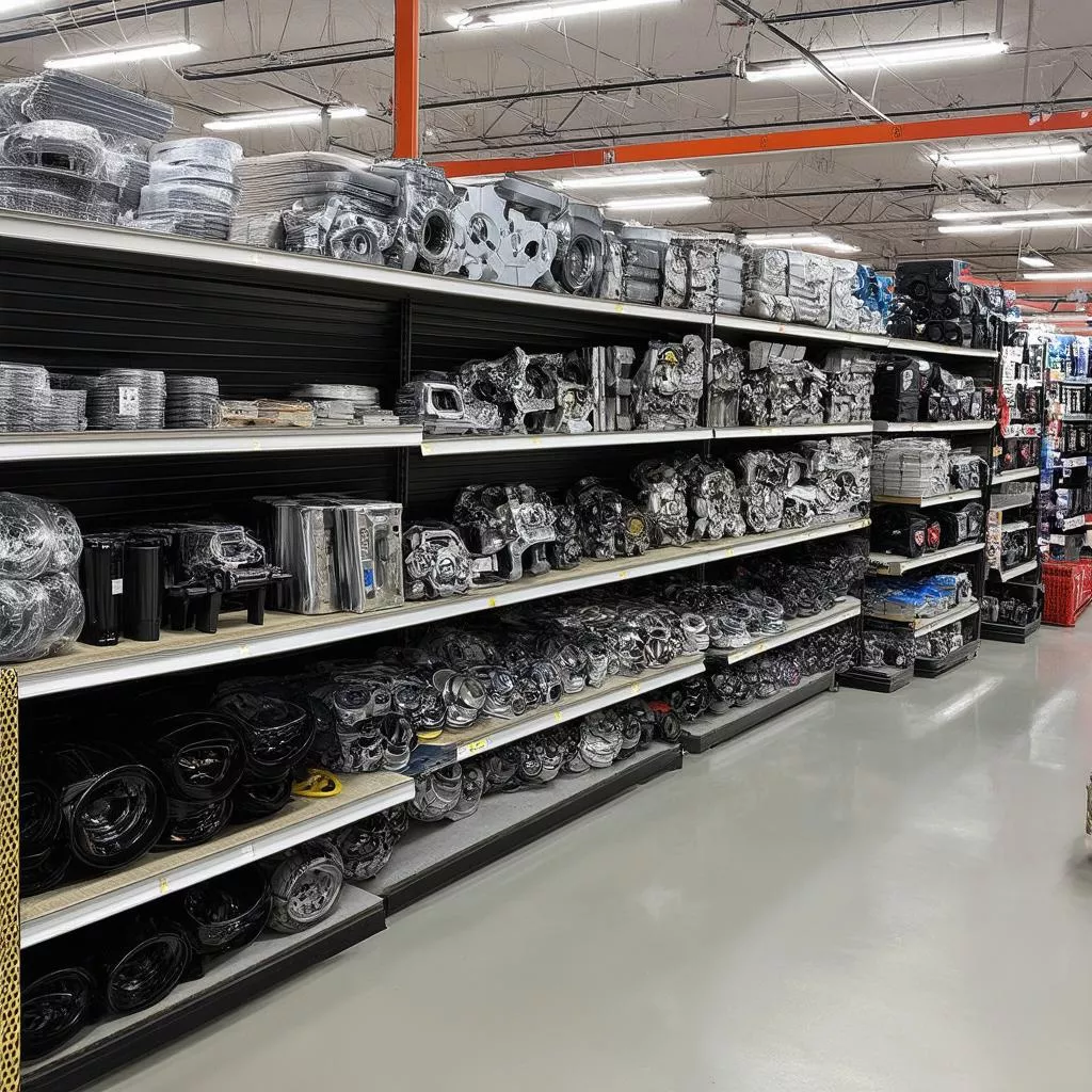 Cửa hàng phụ tùng ô tô