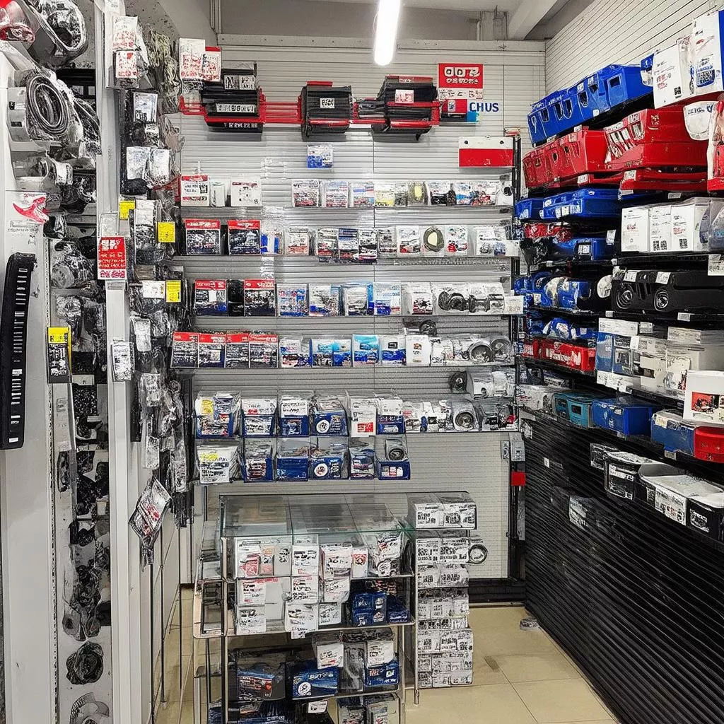 Cửa hàng phụ tùng ô tô Nhật