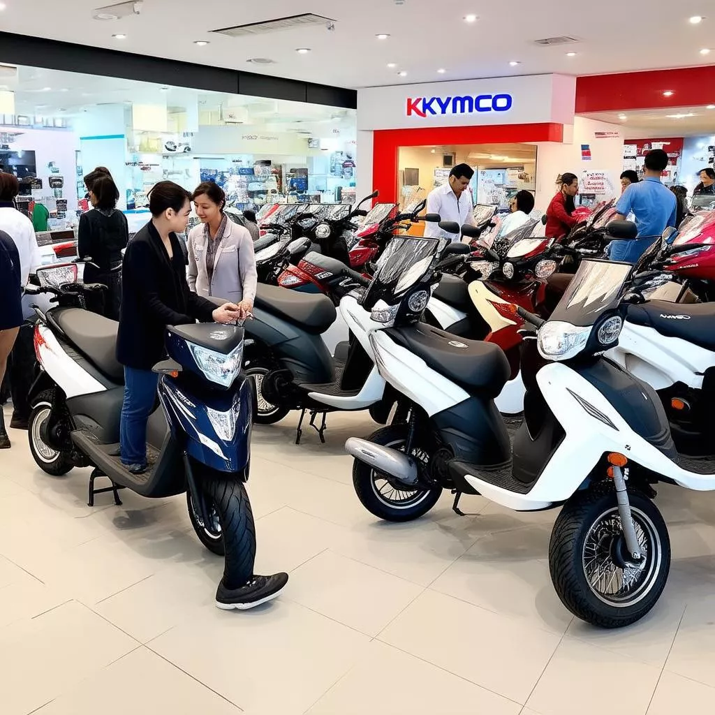 Cửa hàng xe máy điện Kymco