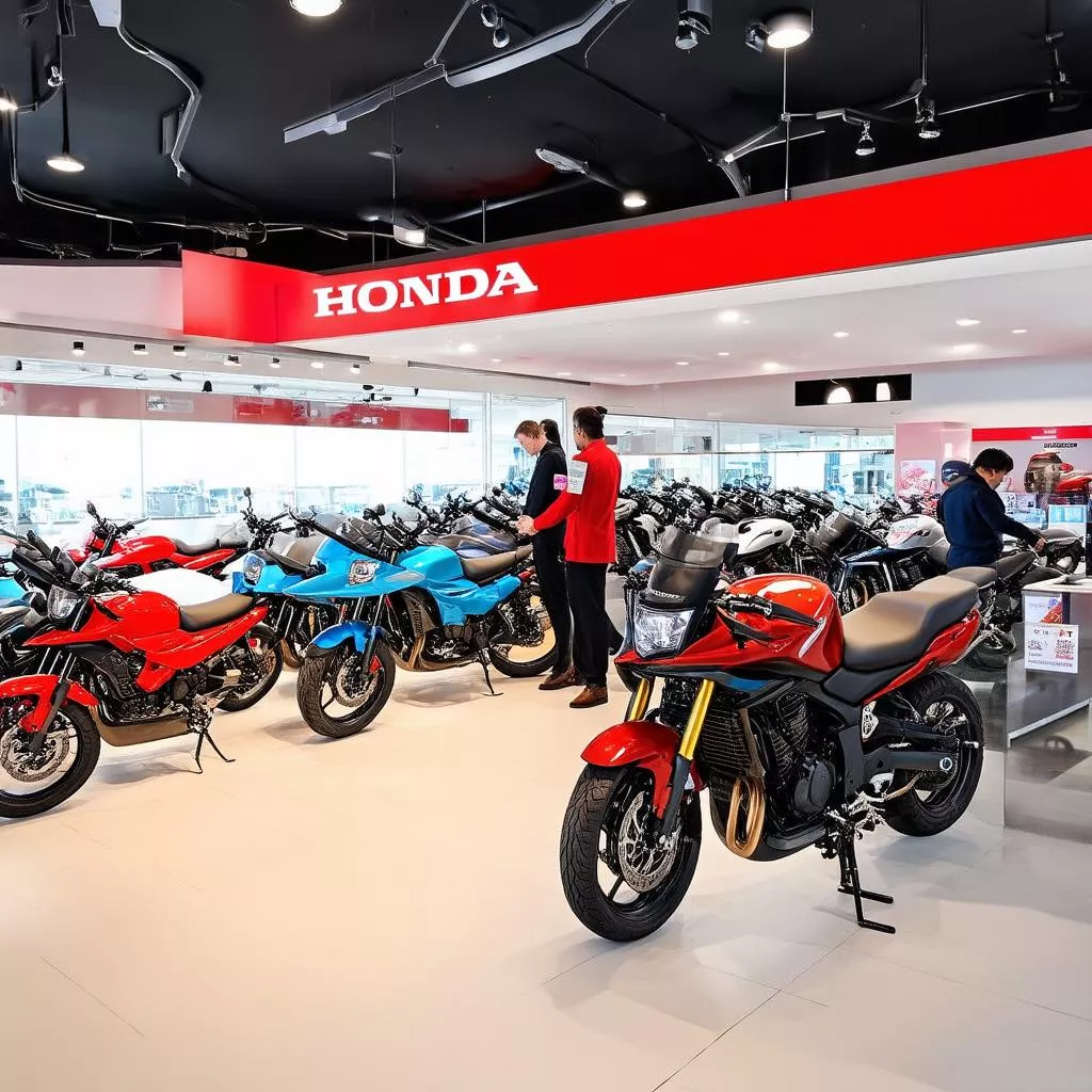 Cửa hàng xe máy Honda