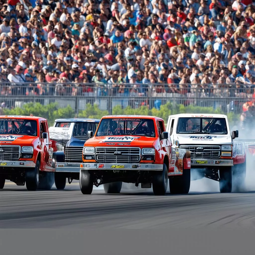 Cuộc đua xe tải hấp dẫn