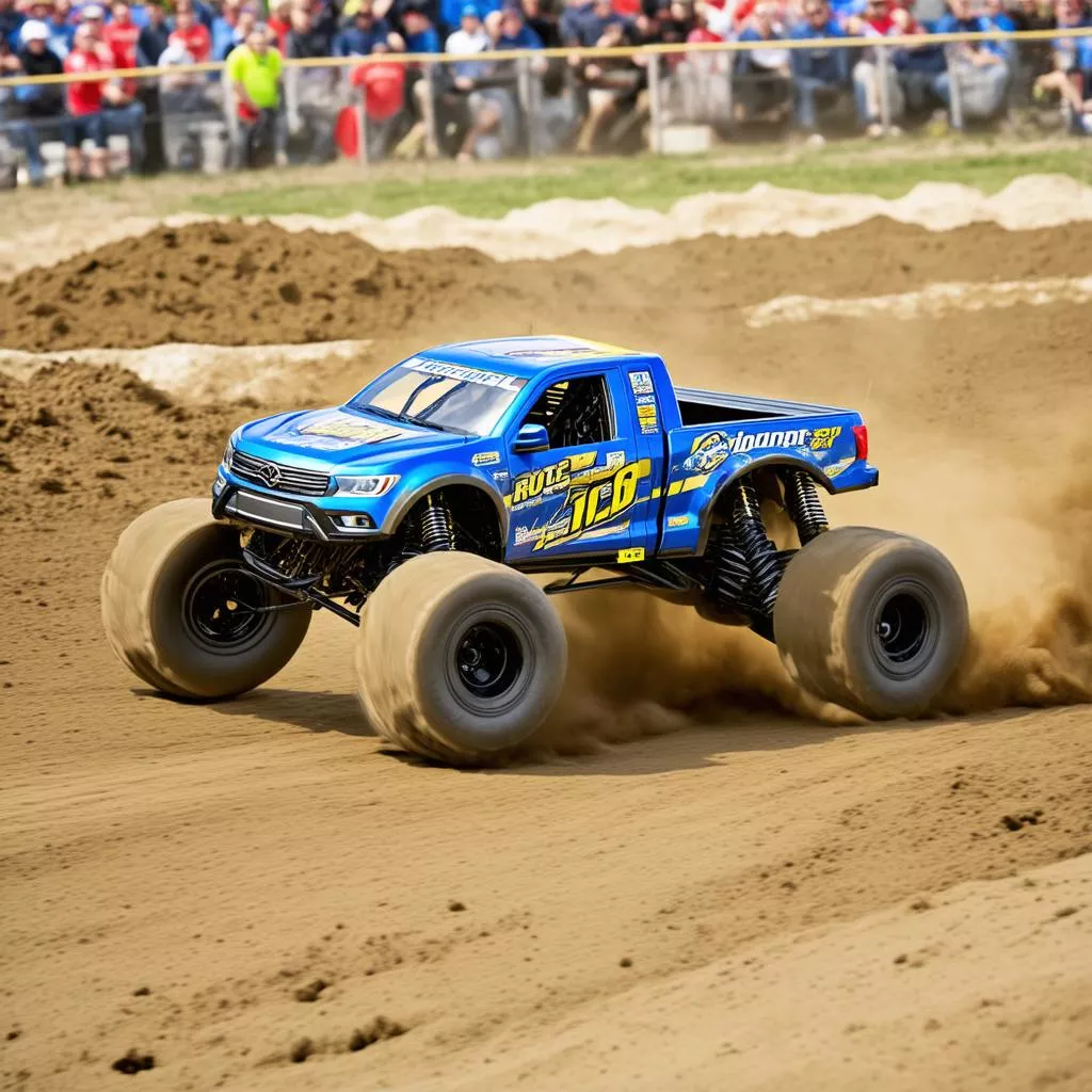 Cuộc thi đua xe tải điều khiển từ xa