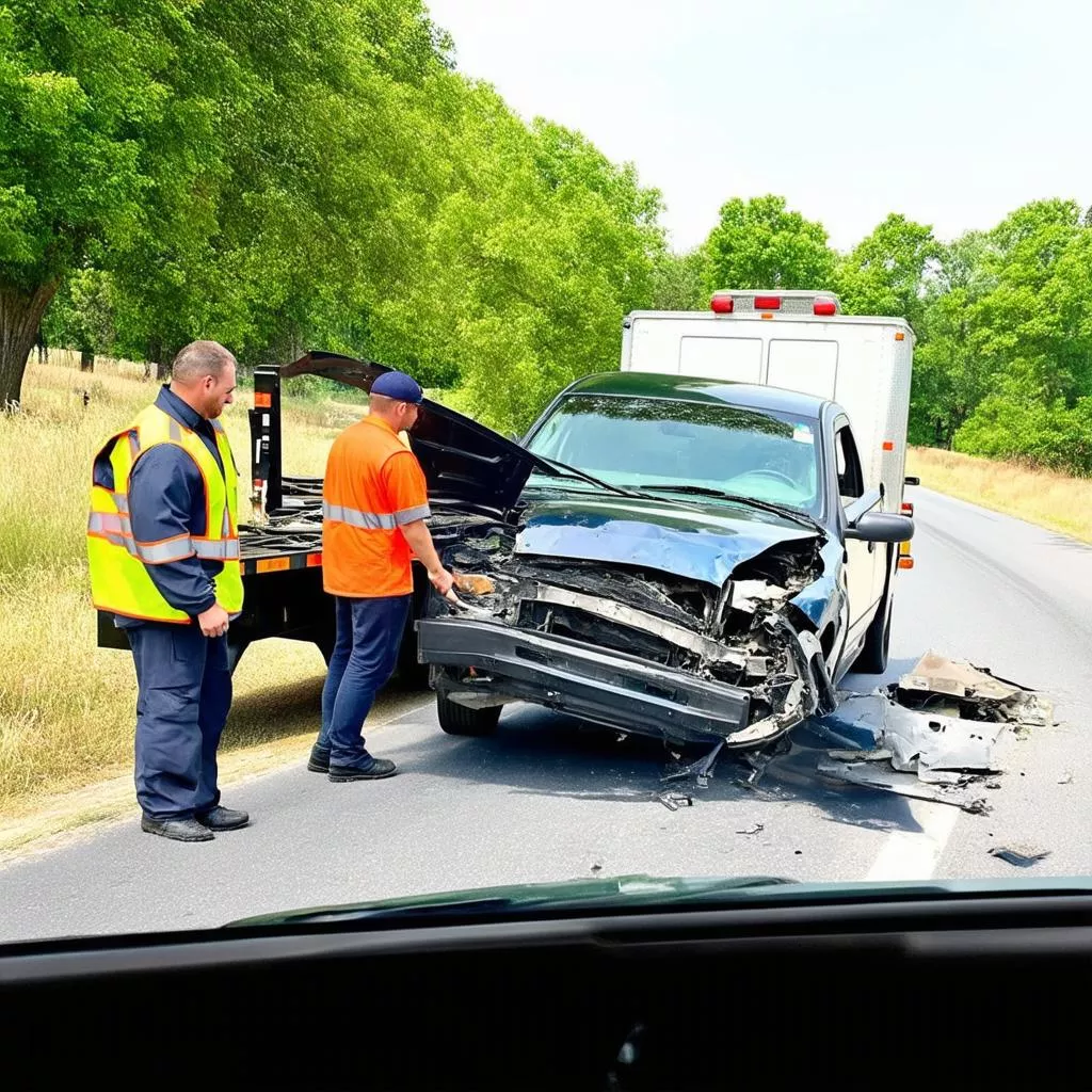 Soccorso stradale rapido a Hà Nam