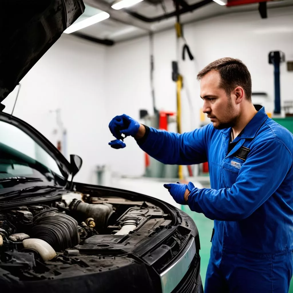 Cơ khí viên sửa chữa ô tô