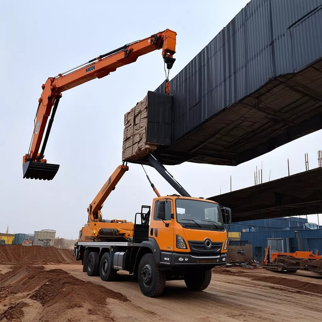 Cẩu Trúc 5 Tấn Dam Don: Giải Pháp Vận Chuyển Hoàn Hảo Cho Mọi Công Trình