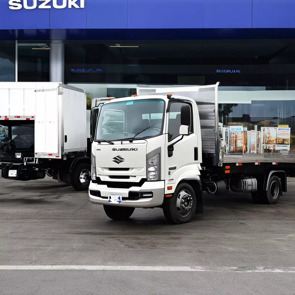 Hình ảnh đại lý xe tải Suzuki