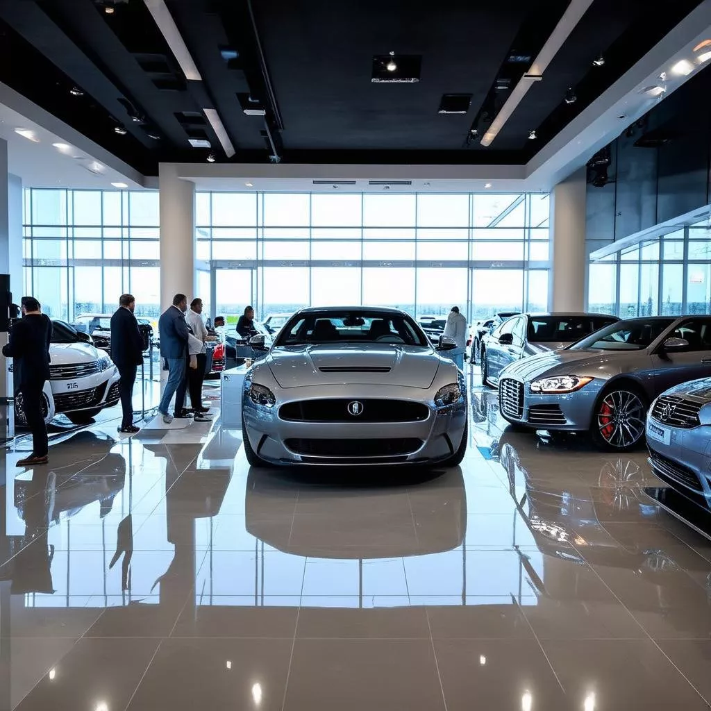 Đại lý xe hơi hiện đại