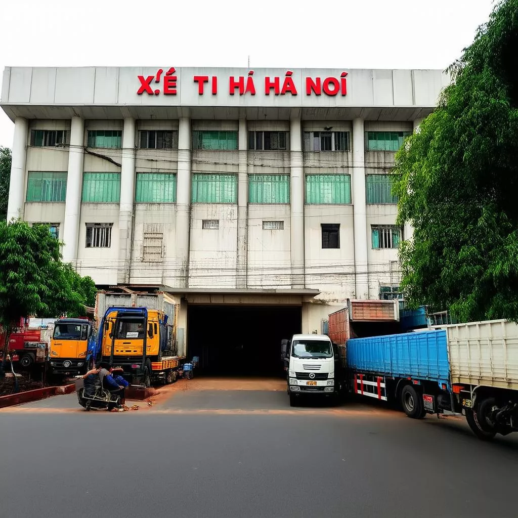 Hình ảnh đại lý xe tải Hà Nội