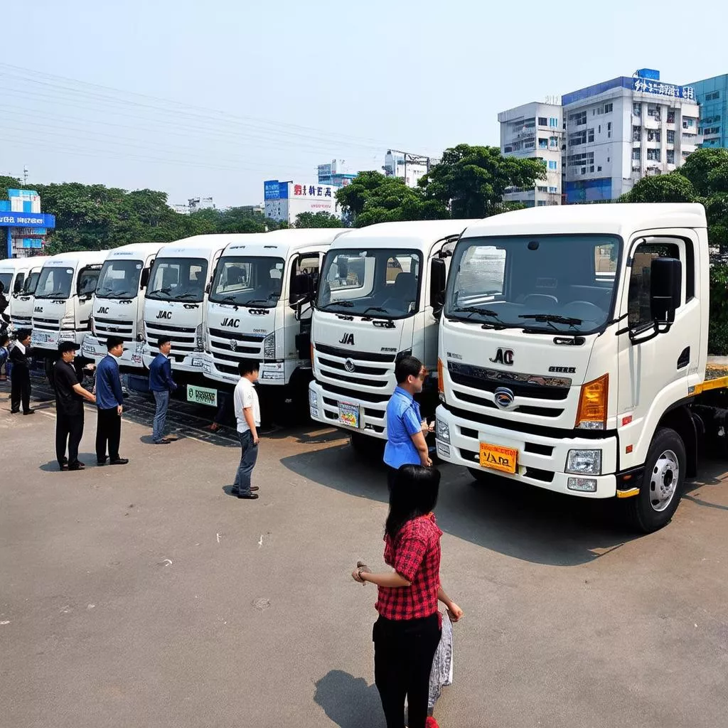 Đại lý xe tải JAC Hà Nội