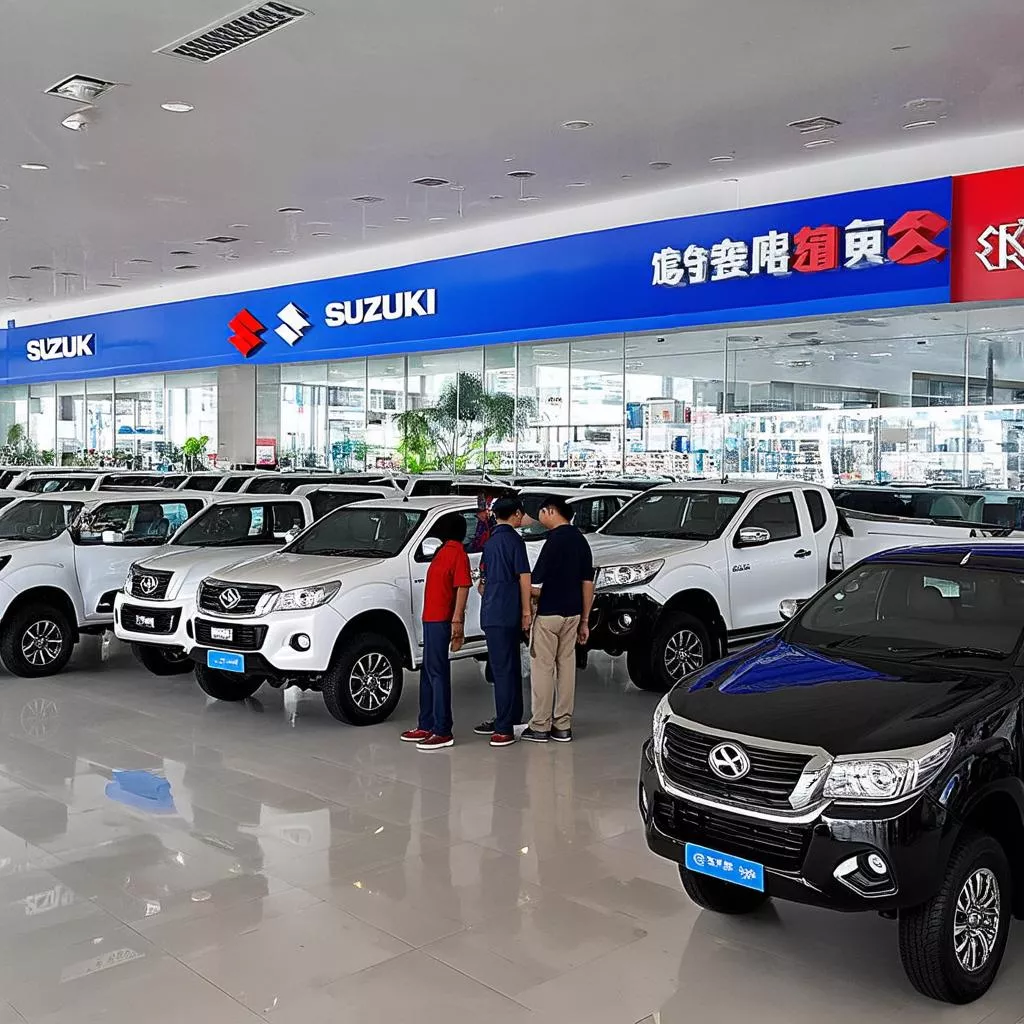 Tìm Đại Lý Xe Tải Suzuki Tại TPHCM: Uy Tín, Chất Lượng, Giá Tốt