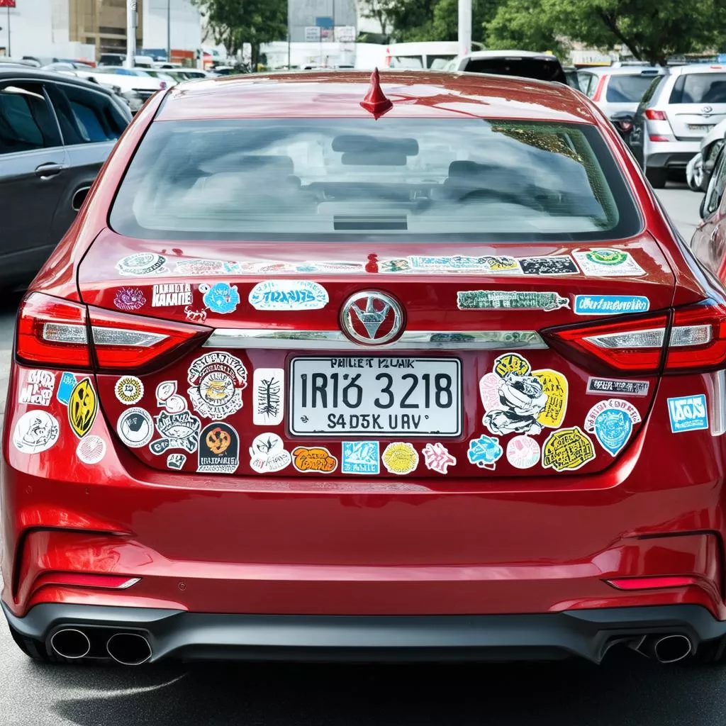 Car Stickers: Personalization and Feng Shui