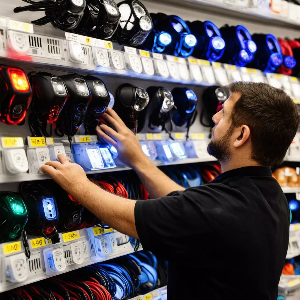 Lựa chọn đèn cảnh báo chống trộm