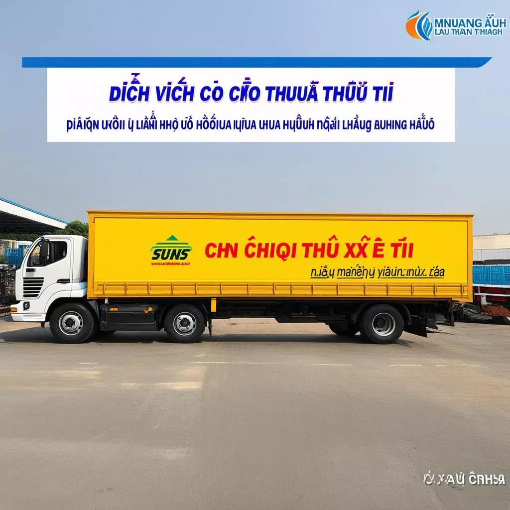 dịch vụ cho thuê xe tải