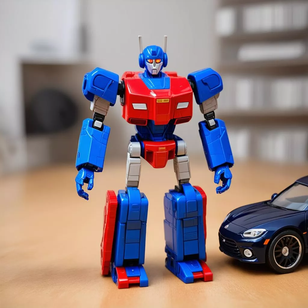  Transforming robot assembly toy set