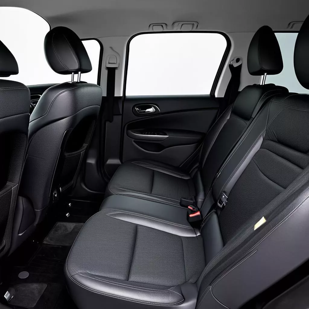 Độ xe Kia Morning Van nội thất